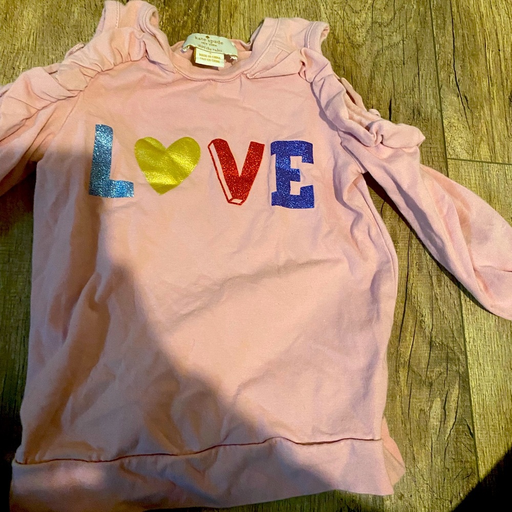 Love Kate Spade sweatshirt